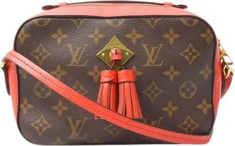 Louis Vuitton Pre-owned Cross Body Bags, female, Brown, Size: ONE SIZE Pre-owned Vintage Canvas Crossbody Bag