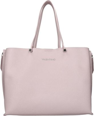 Mario Valentino Uitbreidbare Imitatielederen Tas - Dames - Handtassen - Roze - ONE Size - Leer - Tassen