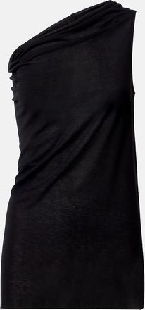 Rick Owens Athena one-shoulder top