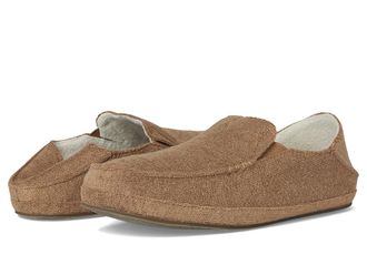 Olukai Nohea Hulu Womens Slippers Tan/Tan : 8 B - Medium, Textile