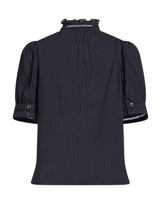 Frame Denim THE RUFFLE COLLAR TOP