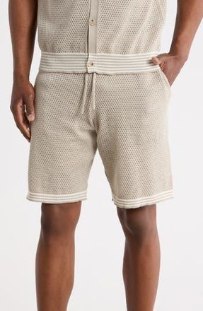T.R. Premium Textured Knit Shorts in Sand at Nordstrom Rack, Size Xxx-Large