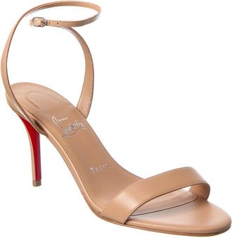Christian Louboutin Miss Z 80 Leather Sandal