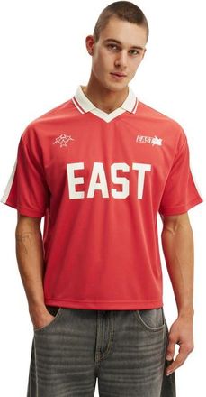 Cotton On Mens Cropped Sports Jersey in Soft Red Creampuff 72 East at Nordstrom, Size Medium