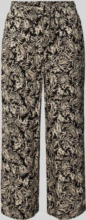 Soyaconcept Straight Fit Stoffhose aus reiner Viskose-Mix Modell Faye in Black, Gr&ouml;&szlig;e XXL