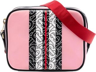Burberry Pre-owned Crossbody Bag - Dames - Vintage Schoudertas - Roze - ONE Size - Leer - Vintage