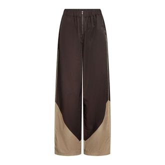 Co'Couture Pantalones - Trousers - Mujer - Marr&oacute;n - XL