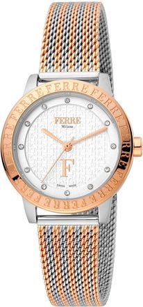 Gianfranco Ferre Womens White dial Watch