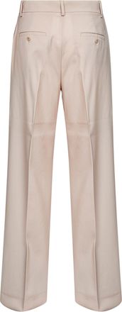 Max Mara Womens Palazzo Trousers Wkdvisivo Blush Pink Cotton