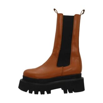 Yellow Cleveland Chelsea Boot - Dames - Schoenen - Bruin - Maat: 40 EU Leer