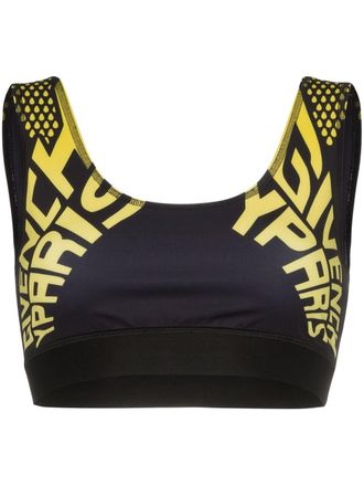 Givenchy Reggiseno sportivo con stampa - Nero