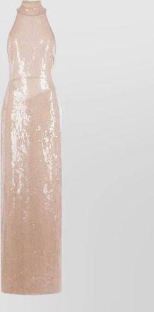 Raquel Diniz chantal dress sequin fitted open back sleeveless