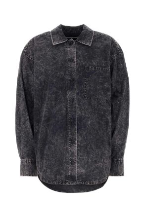 Alexander Wang Black Cotton Oversize Shirt
