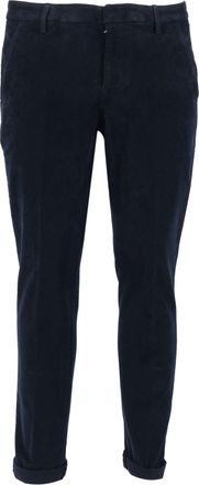 Dondup Black Gaubert Corduroy Tailored Pants