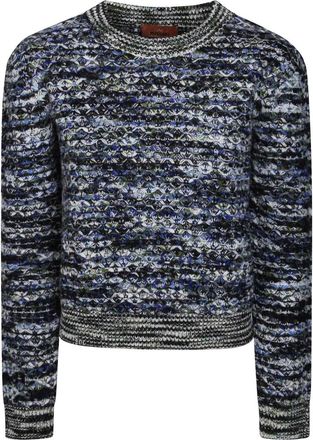 Missoni Dames, Truien, Blauw, Maat: XS