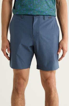 Travis Mathew Hammock Day Shorts in Mood Indidgo/Vintage Indigo at Nordstrom Rack, Size 38