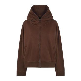 Entire studios Eternal Zip Sweatshirt - Sweatshirts & Hoodies - Mujer - Marr&oacute;n - S