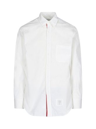 Thom Browne White Oxford Shirt - White