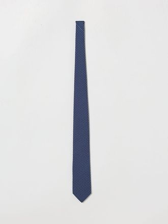 Ferragamo Cravatta Gancini Ferragamo in seta con motivo floreale