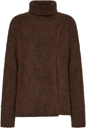 Uma Wang Coltruien - Dames - Coltruien - Bruin - S - Truien & Vesten