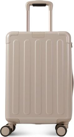 Hedgren Nostos Glossy Spinner Carry-On in Sahara at Nordstrom