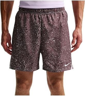 Nike Dri-FIT Victory 7 All Over Print Shorts Mens Shorts Tattoo/Platinum Violet/White : 2XL 7, Polyester