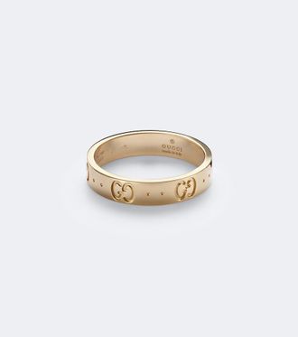Gucci Icon 18kt yellow gold ring