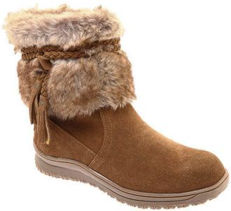 Minnetonka Womens Everett Snow Boot, Dusty Brown, 7 UK