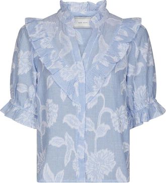 Neo Noir Donna, Camicette, Blu, L, new