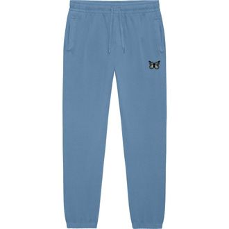 Dalix Womens Butterfly Heavy Weight Fleece Sweatpant Pant in Pebble Blue at Nordstrom, Size X-Small