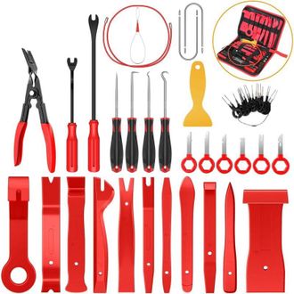 OEM Herramienta De Extracci&oacute;n De Molduras De 40 Piezas, Alicates De Clip Para Autom&oacute;viles, Herramienta De Extracci&oacute;n De Est&eacute;reo, Kit De Reparaci&oacute;n De Tapi