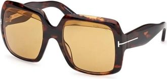 Tom Ford Dames, Accessoires, Bruin, Maat: 55 MM