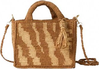 BTB Los Angeles Womens Sahara Mini Bag In Natural/taupe