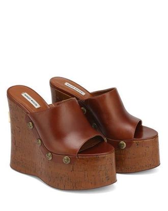 Naked Wolfe Tulip Heel in Tan at Nordstrom, Size 10