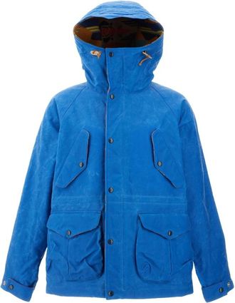 Manifattura Ceccarelli Native Fisherman Parka - Heren - Jassen - Blauw - Maat: 3XS Katoen