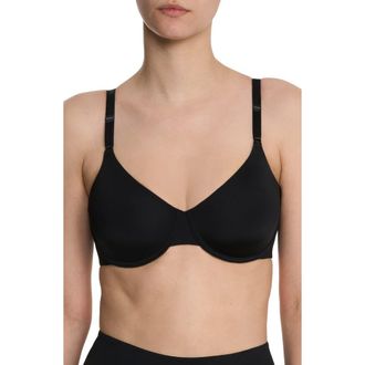 Natori Liquid Smooth Shape Underwire T-Shirt Bra in Black at Nordstrom, Size 36Ddd