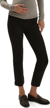 Favorite Daughter Maternity Alissa Ponte Pants in Black at Nordstrom, Size 12