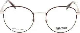 Just Cavalli VJC017 Eyeglasses - Silver