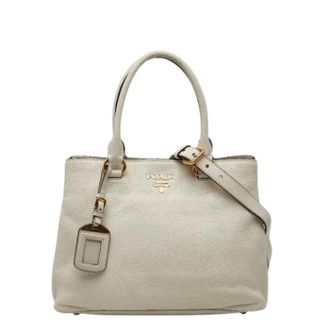 Prada Pre-owned Handbags, female, White, Size: ONE SIZE Pre-owned Vintage Handbag