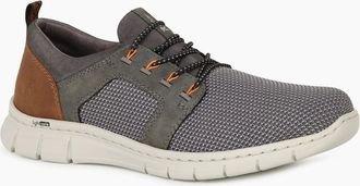 Rieker Mens Knittech Mens Sports Trainers - Grey - Size: 10.5