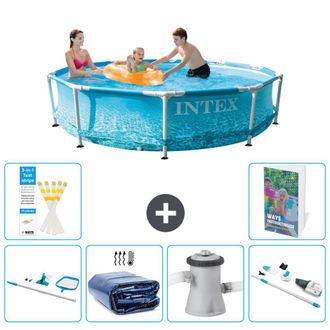 Intex Piscina Con Estructura Redonda - 305x76 Cm - 7-piezas S149