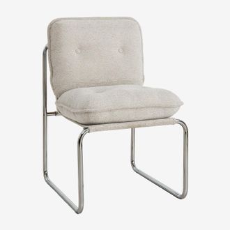 Sklum Pack De 2 Sillas De Comedor Tapizadas Y En Hierro Matilda Sklum