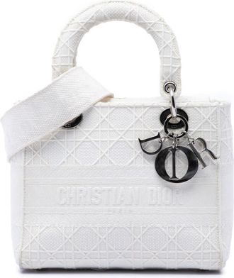 Dior Pre-owned Dior Medium Canvas Cannage Lady D Lite Ladies M2DD2IOUXIEXQUUD