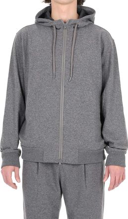 Herno Viscose-Blend Hooded Sweatshirt