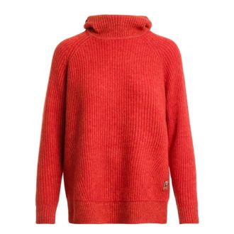 Parajumpers Tory Gebreide Hoodie Comfort Fit Rode Hoodie