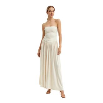 Aya Muse Vestido Maxi Dia - Dresses - Mujer - Blanco - M