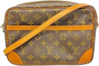 Louis Vuitton Pre-owned Cross Body Bags, female, Brown, Size: ONE SIZE Pre-owned Monogram Canvas Shoulder Bag