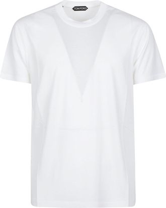 Tom Ford Short Sleeve Crew Lyocell T-Shirt