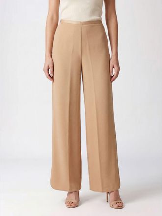 Forte_Forte Pantaloni a gamba larga in misto viscosa