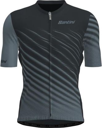 Santini Astro Jersey Velotrikot für Herren | schwarz